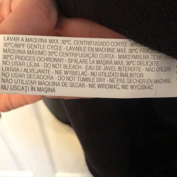 Pleather midi dress with peplum & zipper details - Picture 6 of 9